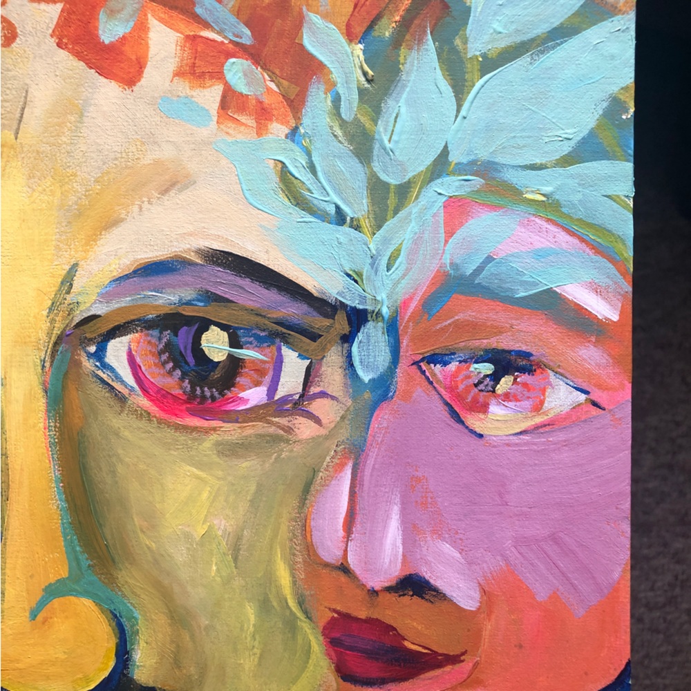 Original Art acrylic painting 12x12” one-of-a-kind visit my shop for new pieces! - Picture 5 of 5